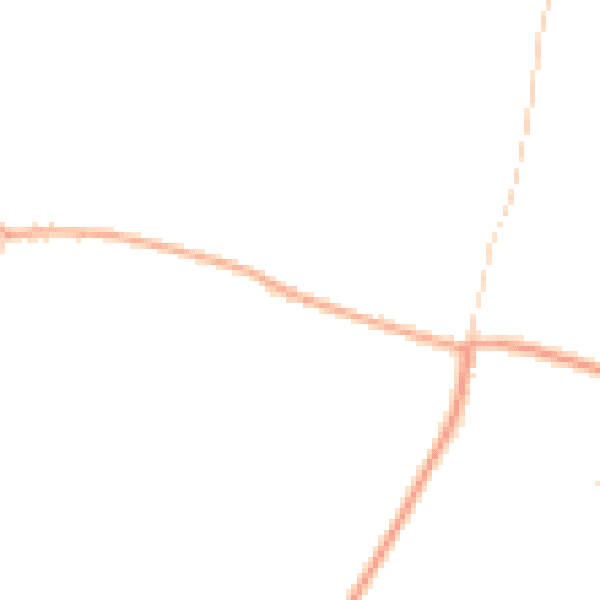 Daytime road noise heatmap for NR21 0NJ