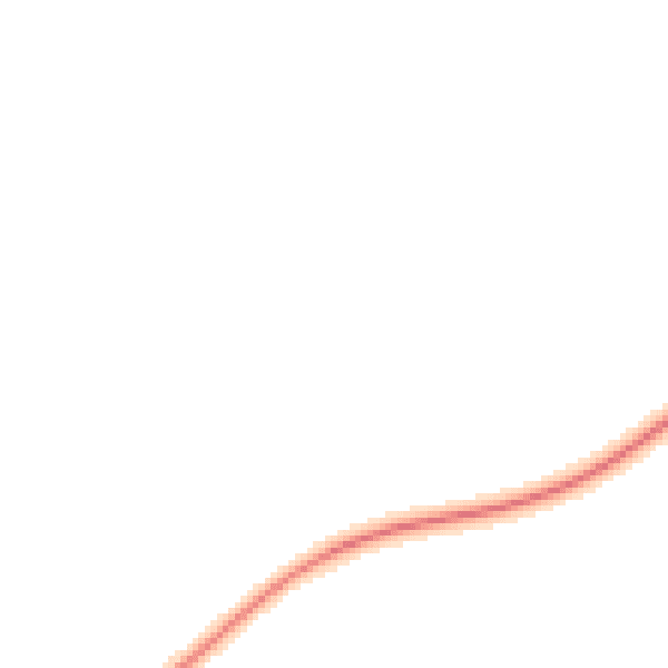 Night-time road noise heatmap for NR21 0QH