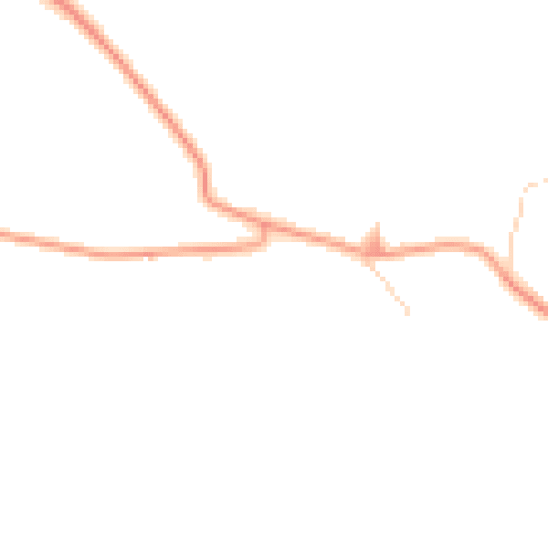 Daytime road noise heatmap for NR21 0RX