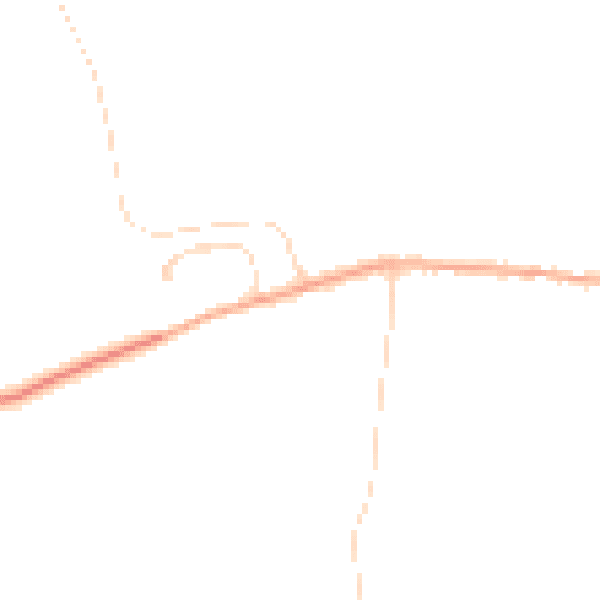 Daytime road noise heatmap for NR21 7AQ