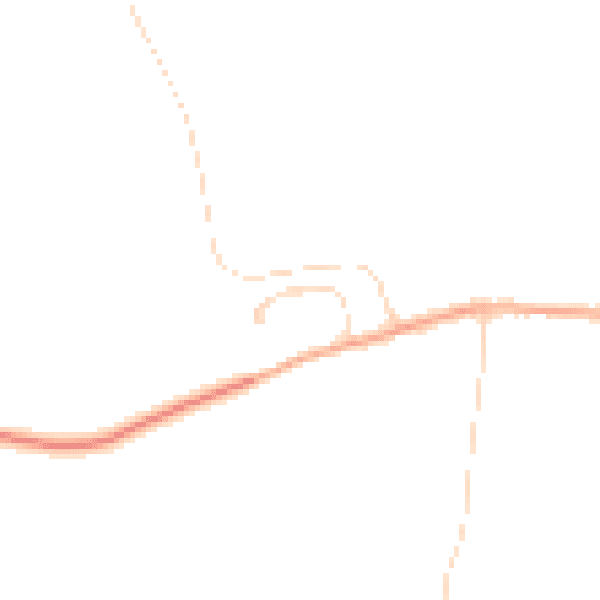 Daytime road noise heatmap for NR21 7AT