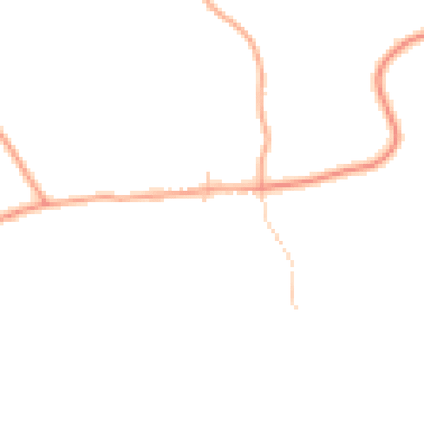 Daytime road noise heatmap for NR21 7BQ
