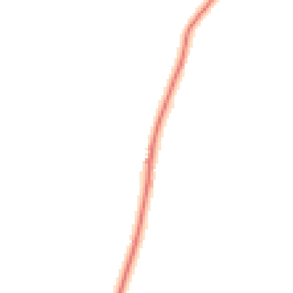 Night-time road noise heatmap for NR21 7EF