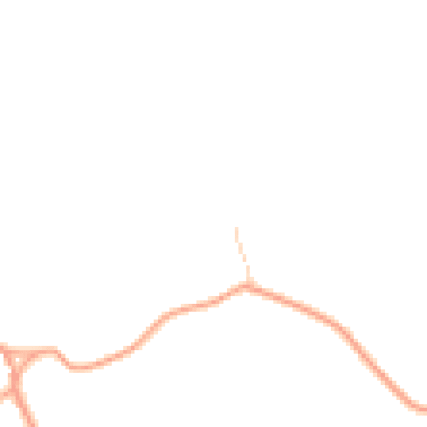 Daytime road noise heatmap for NR21 7ER
