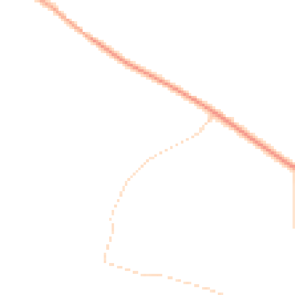 Daytime road noise heatmap for NR21 7JE