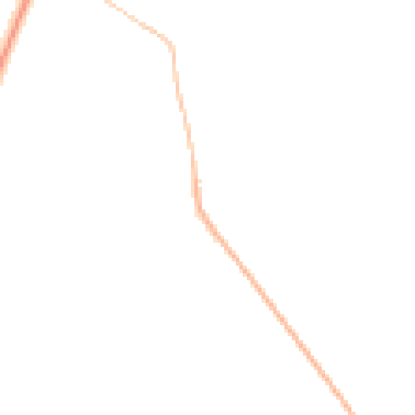 Night-time road noise heatmap for NR21 7NA