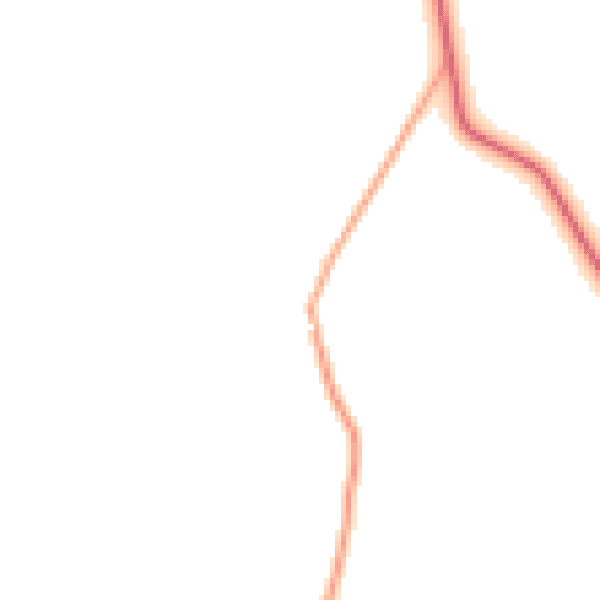 Daytime road noise heatmap for NR21 7NX