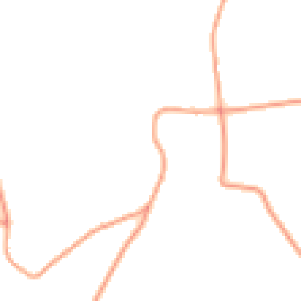 Daytime road noise heatmap for NR21 7PW