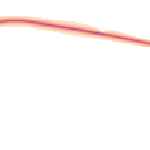 Night-time road noise heatmap for NR21 8QG