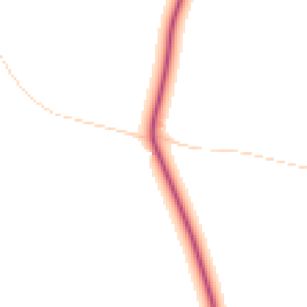 Daytime road noise heatmap for NR21 9NU