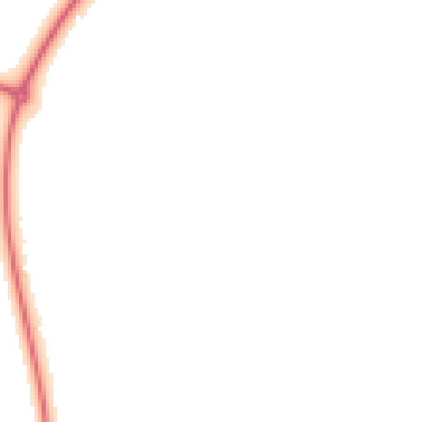 Night-time road noise heatmap for NR21 9QX