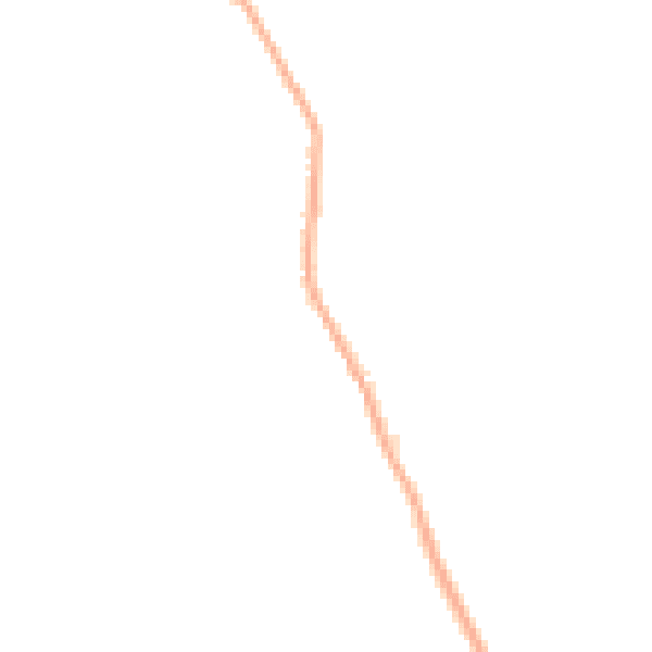 Night-time road noise heatmap for NR24 2AL