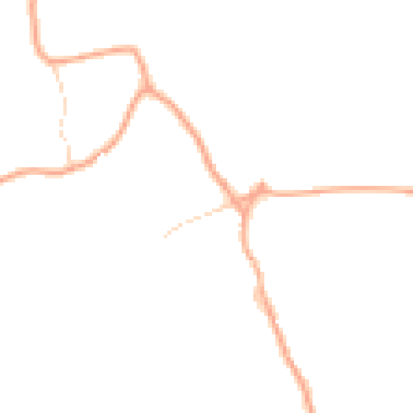 Daytime road noise heatmap for NR24 2NT