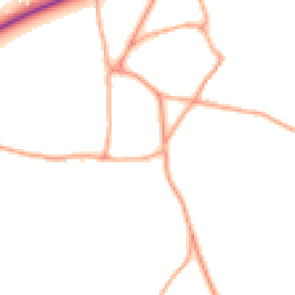Daytime road noise heatmap for NR24 2PG
