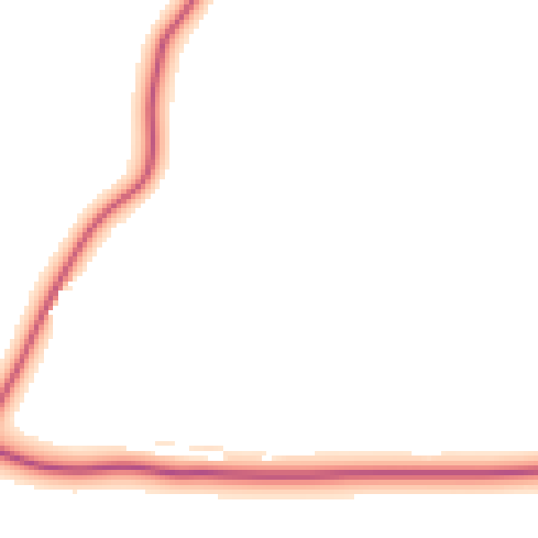 Daytime road noise heatmap for NR24 2QA