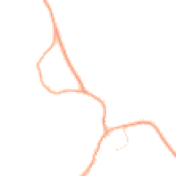 Daytime road noise heatmap for NR24 2QG