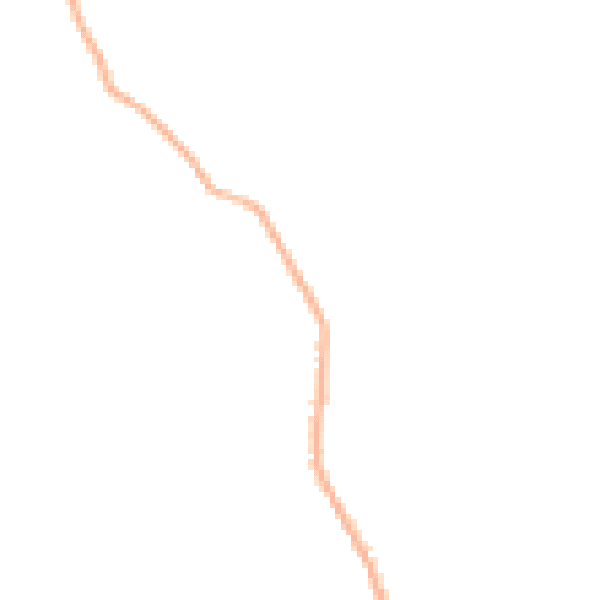 Night-time road noise heatmap for NR24 2RU
