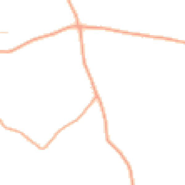 Daytime road noise heatmap for NR25 6LX