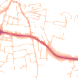 Daytime road noise heatmap for NR26 8AB