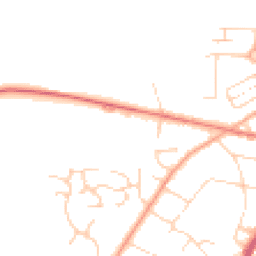 Daytime road noise heatmap for NR26 8AF