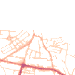 Daytime road noise heatmap for NR26 8BB