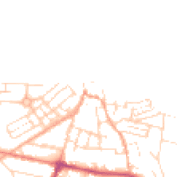 Daytime road noise heatmap for NR26 8BE