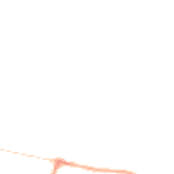 Night-time road noise heatmap for NR26 8BE