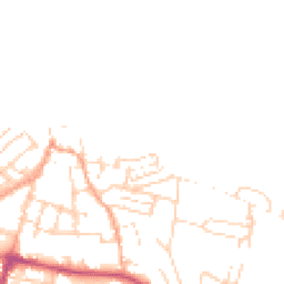 Daytime road noise heatmap for NR26 8BS