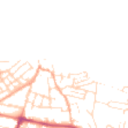 Daytime road noise heatmap for NR26 8BW