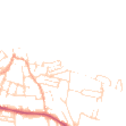 Daytime road noise heatmap for NR26 8DJ