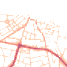 Daytime road noise heatmap for NR26 8DL