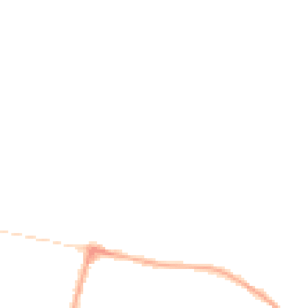 Night-time road noise heatmap for NR26 8DN