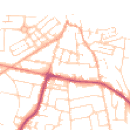 Daytime road noise heatmap for NR26 8EG