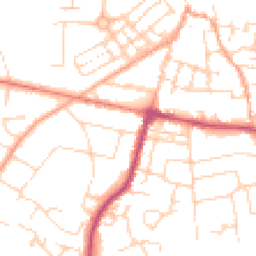 Daytime road noise heatmap for NR26 8HD