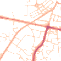 Daytime road noise heatmap for NR26 8HH