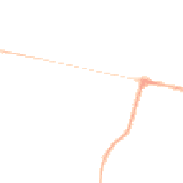 Night-time road noise heatmap for NR26 8HH