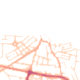 Daytime road noise heatmap for NR26 8JR