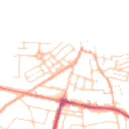 Daytime road noise heatmap for NR26 8LA