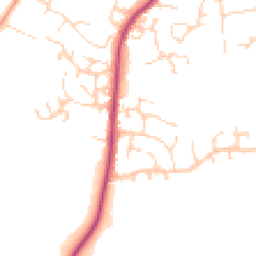 Daytime road noise heatmap for NR26 8NR