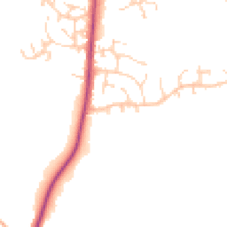 Daytime road noise heatmap for NR26 8PA