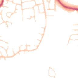 Daytime road noise heatmap for NR26 8PT