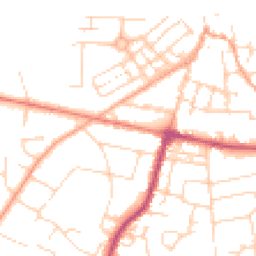 Daytime road noise heatmap for NR26 8RH