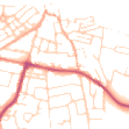 Daytime road noise heatmap for NR26 8SB