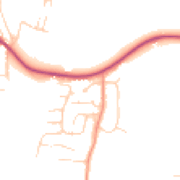 Daytime road noise heatmap for NR26 8SH