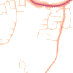 Daytime road noise heatmap for NR26 8ST