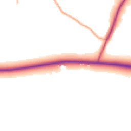 Daytime road noise heatmap for NR26 8TN