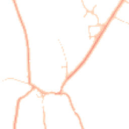 Daytime road noise heatmap for NR26 8TQ