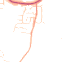 Daytime road noise heatmap for NR26 8TR