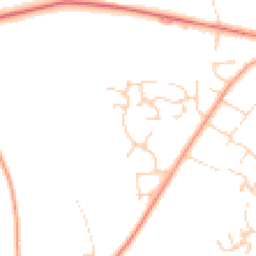 Daytime road noise heatmap for NR26 8UN