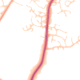 Daytime road noise heatmap for NR26 8WA